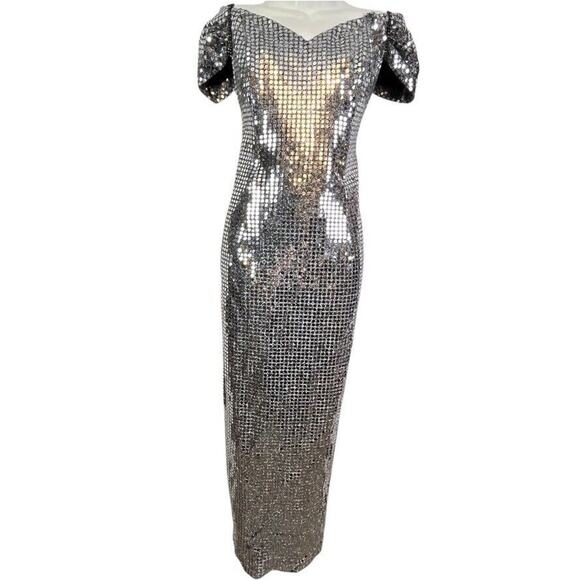 Roberta Vintage All Over Sequin Silver Holiday Formal Off The Shoulder Dress 10 - www.disolcolor.com Roberta Vintage All Over Sequin Silver Holiday Formal Off The Shoulder Dress 10 - www.disolcolor.com